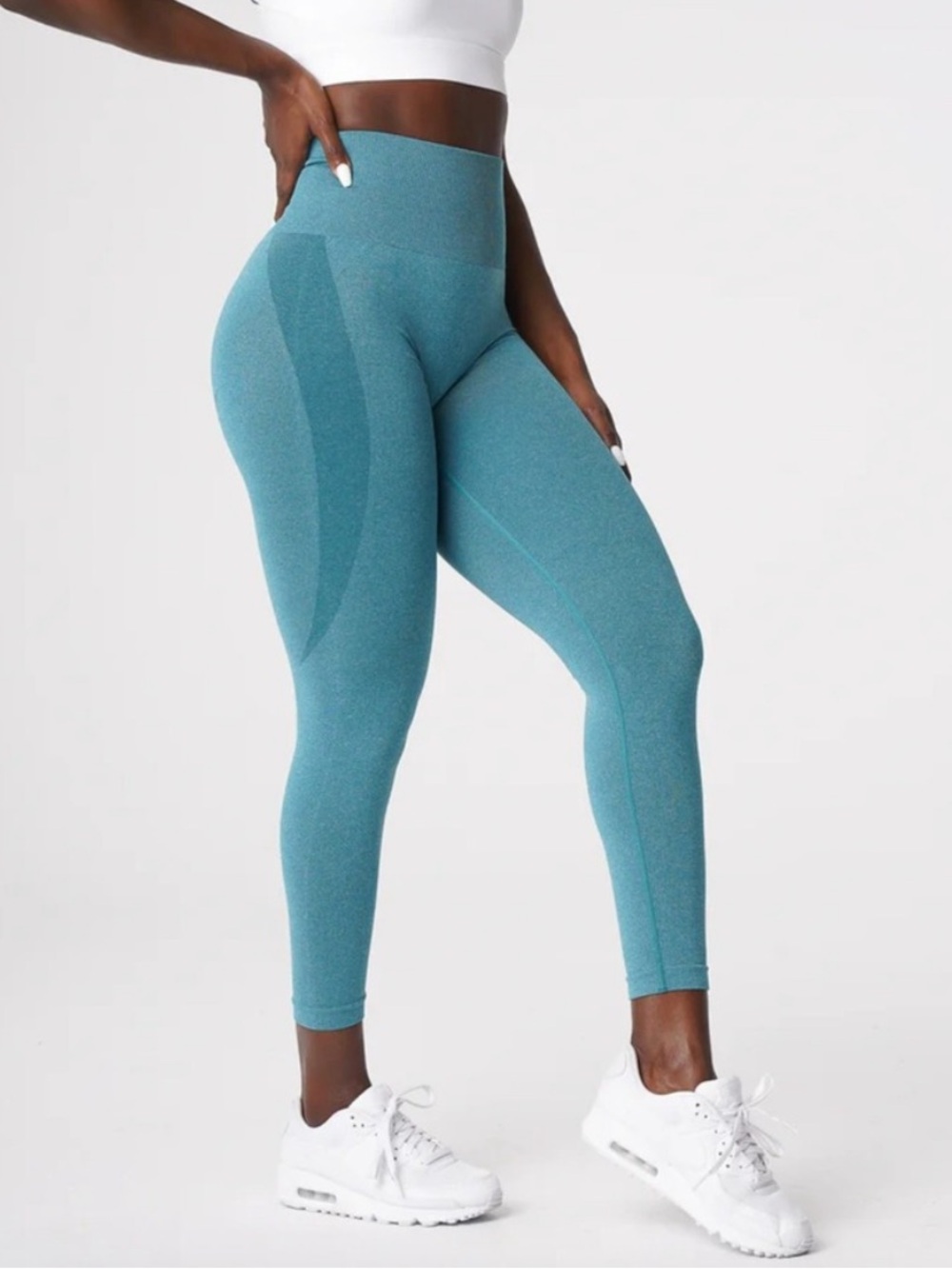 teal nvgtn contour seamless leggings